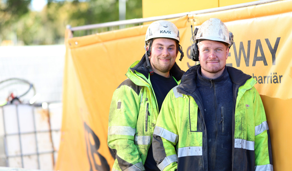 Gustaf Degerstedt och Philip Malmberg, DEMA Brunnsborrning AB