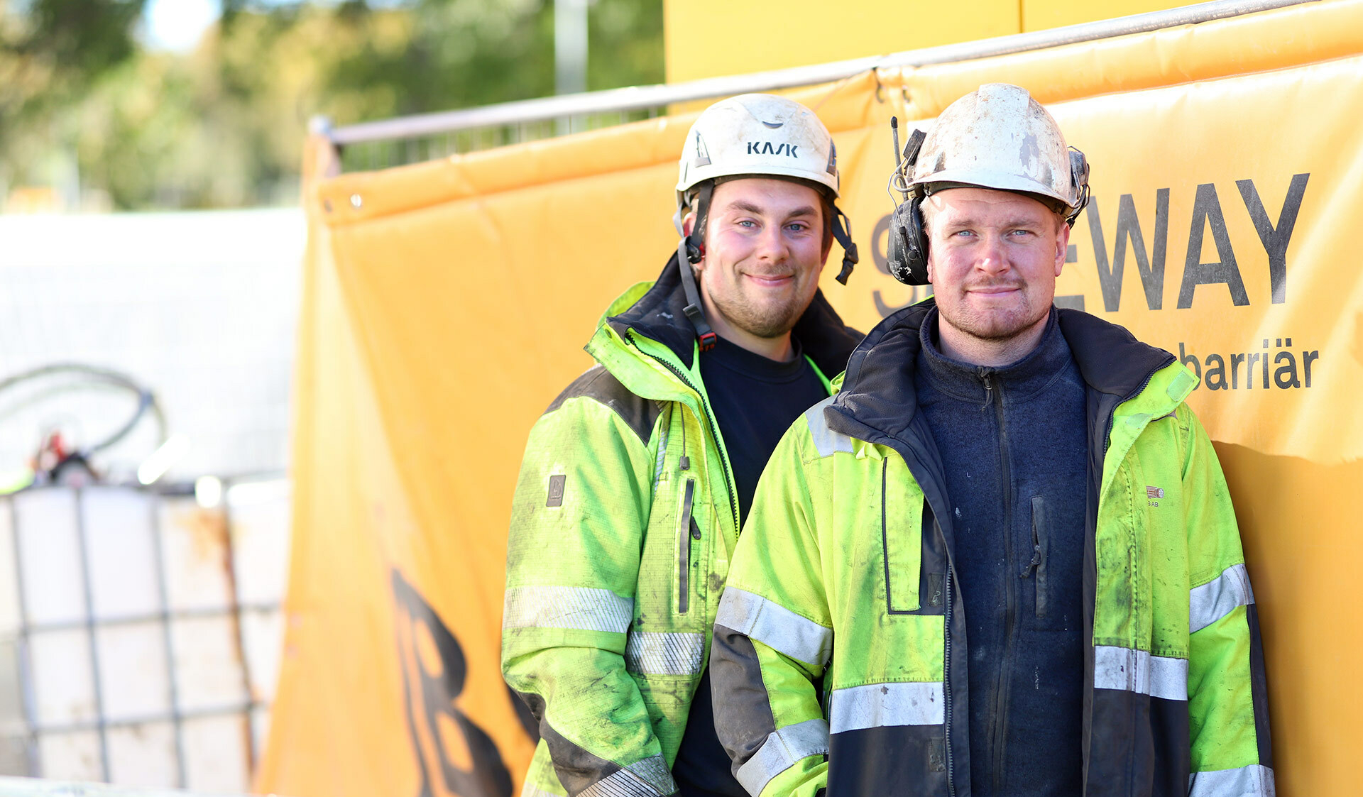 Gustaf Degerstedt och Philip Malmberg, DEMA Brunnsborrning AB